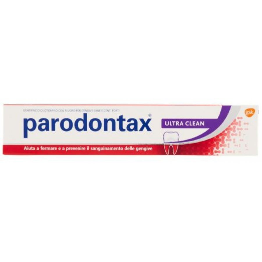 Parodontax - Dentifricio Ultra Clean 75ml, protezione intensa per gengive sane