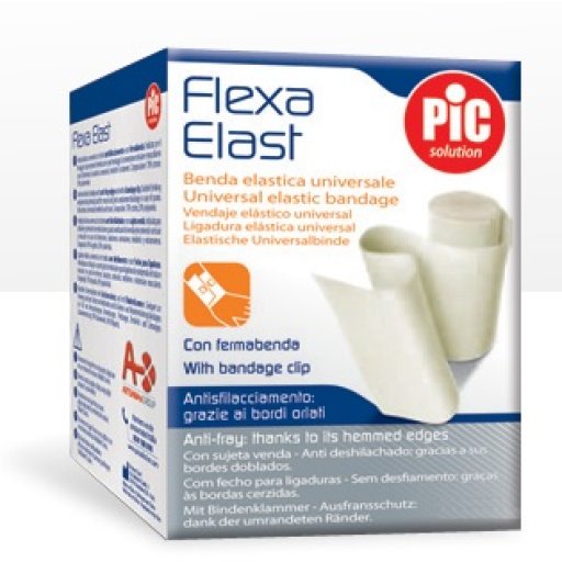 FLEXA ELAST Benda Bianca cm 20x4,5mt