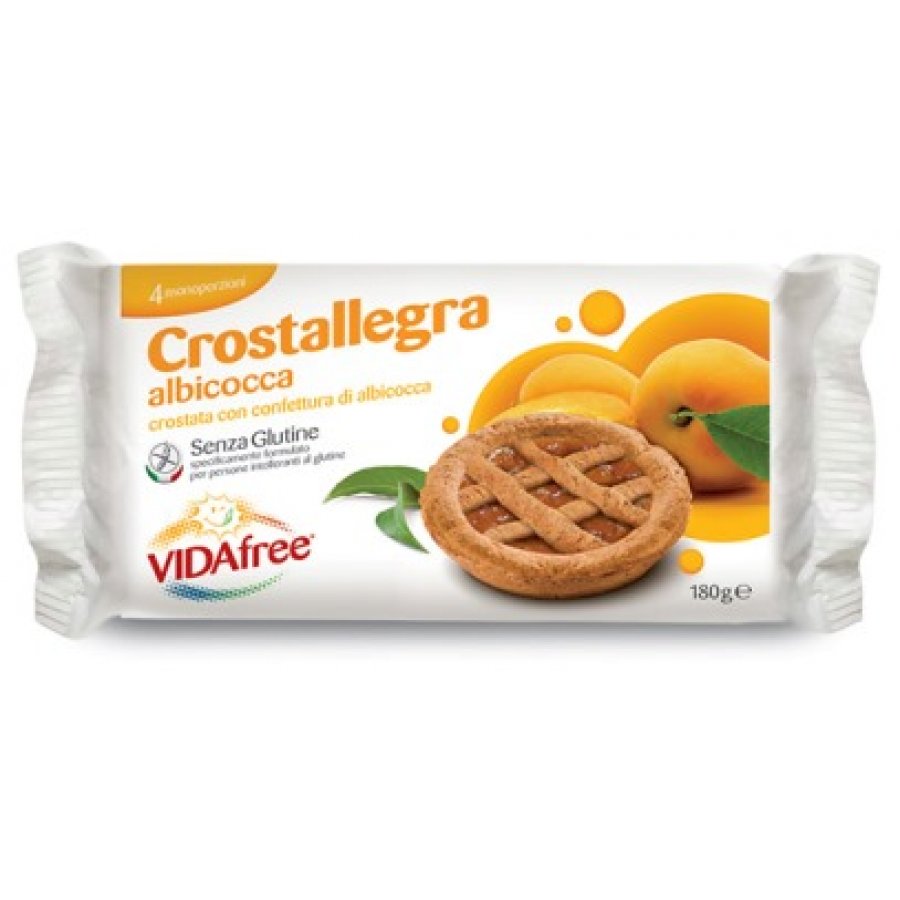 VIDAFREE Crostallegra Albicocca 180g