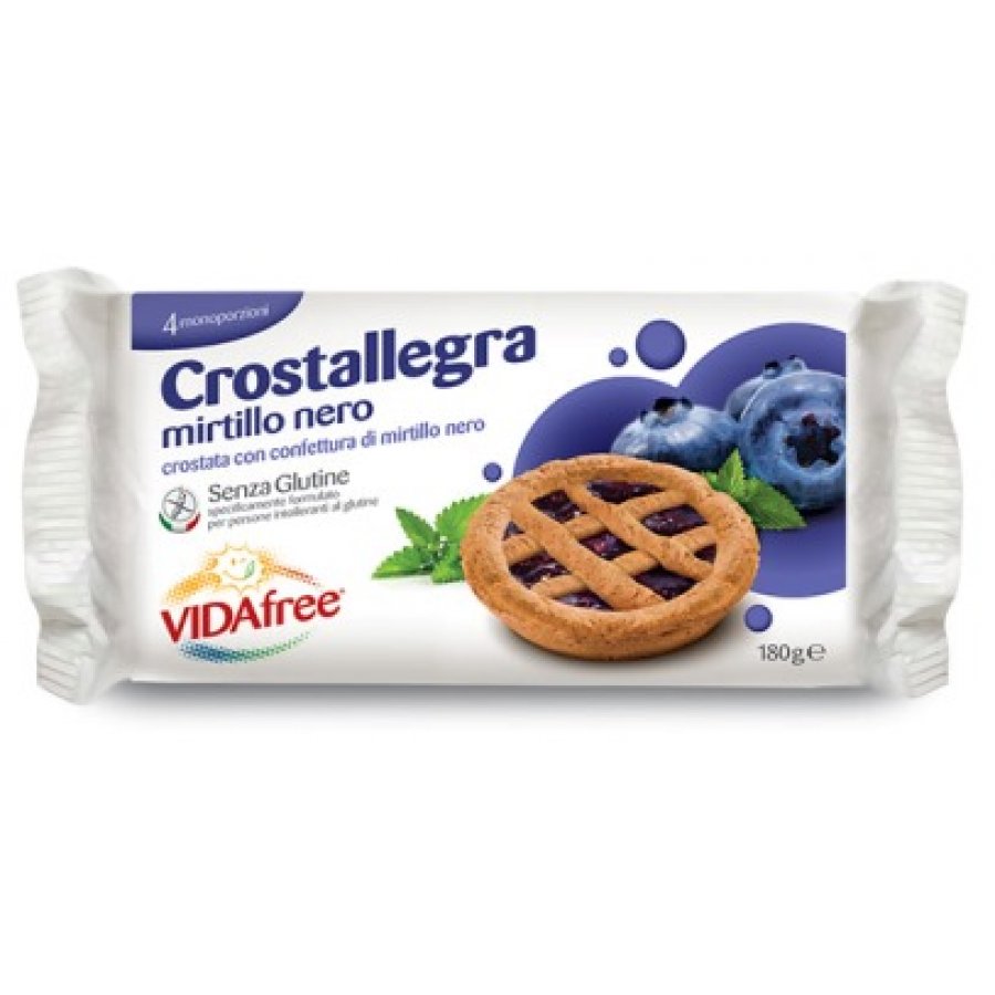 VIDAFREE Crostallegra Mirtillo Nero 180g