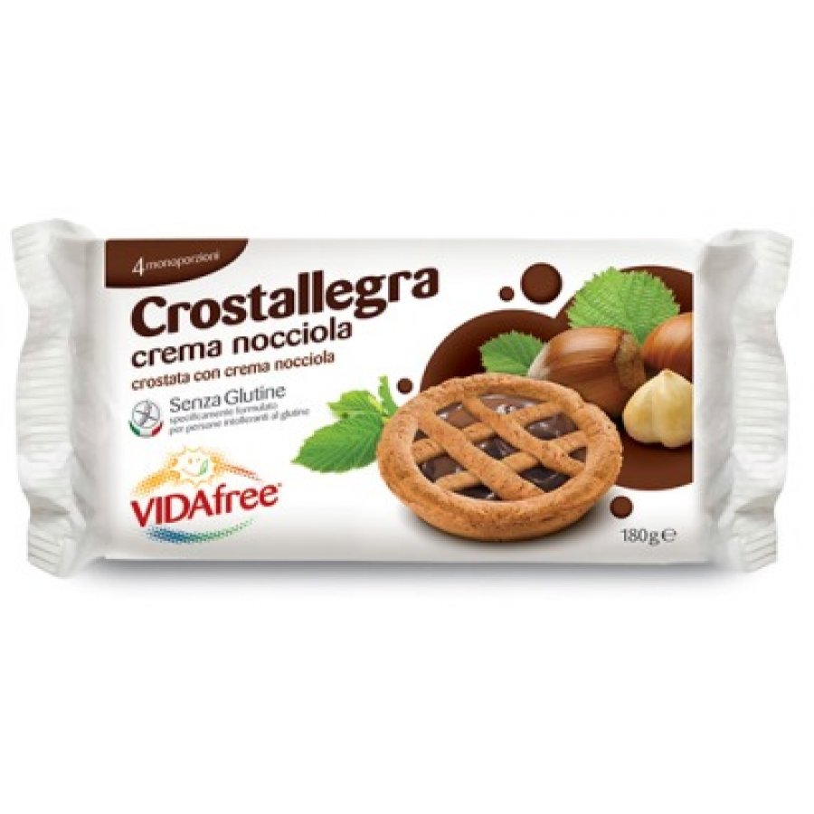 VIDAFREE Crostallegra Nocciola 180g