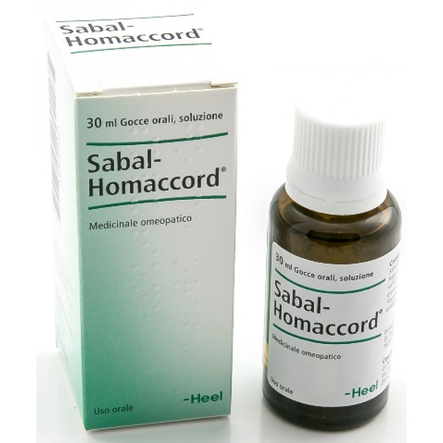 Sabal-Homaccord Gocce 30ml - Medicinale Omeopatico per il Benessere Prostatico