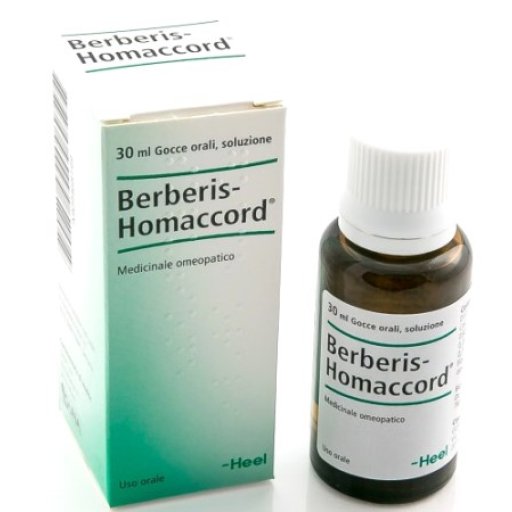Berberis-Homaccord Gocce 30ml - Medicinale Omeopatico Ad Uso Orale