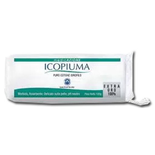 Icopiuma Cotone Idrofilo Extra India 250g - Cotone Idrofilo di Alta Qualità, PH Neutro