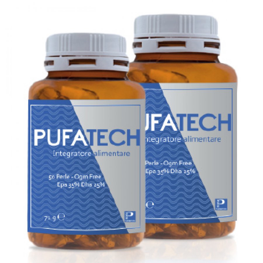 Piemme Pharmatech Pufatech - Integratore per il Colesterolo e Trigliceridi - 50 Perle
