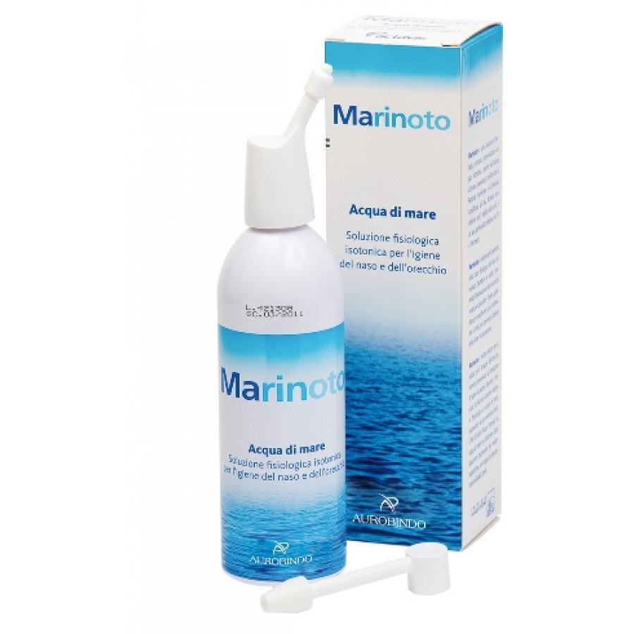 Marinoto Acqua di Mare Spray 175g - Aurobindo Pharma - Soluzione Fisiologica per il Benessere Respiratorio
