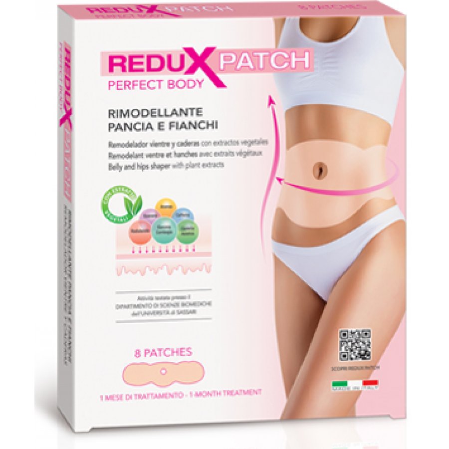Redux Patch - Perfect Body rimodellante pancia e fianchi 8 pezzi
