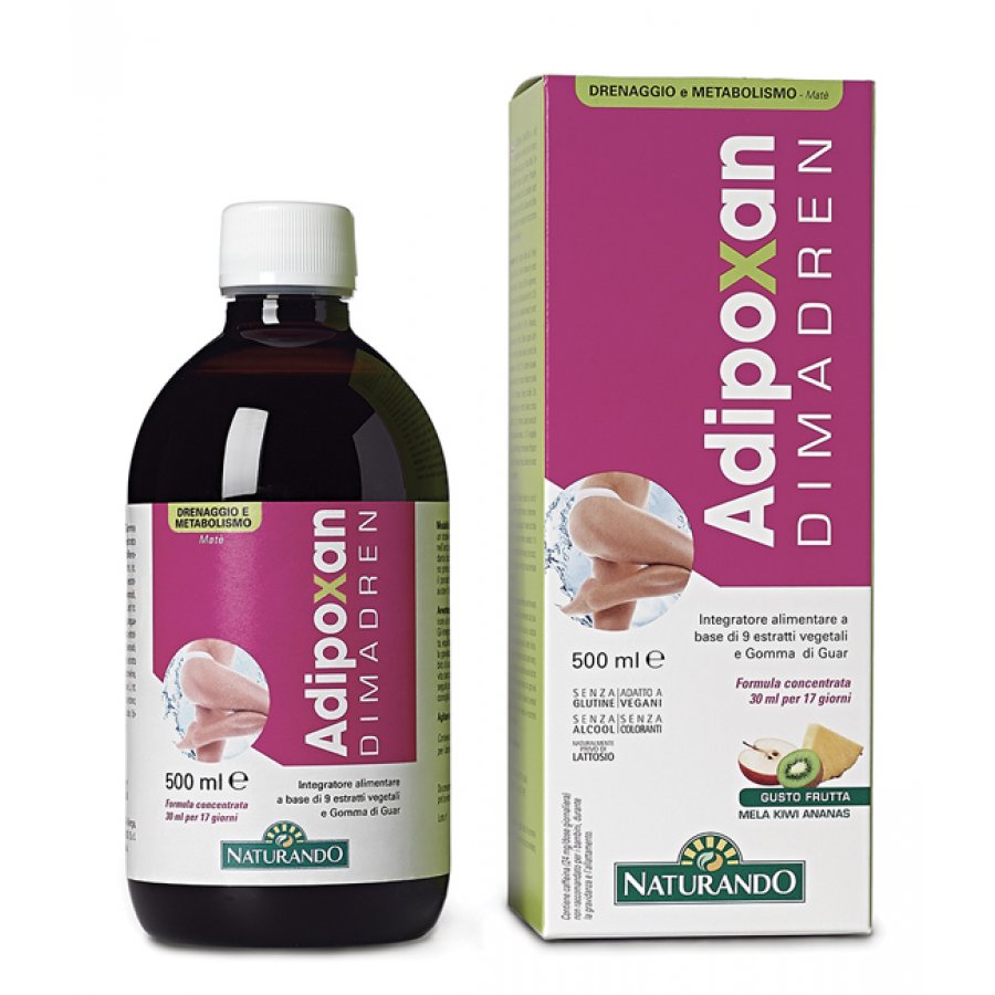 Naturando-Adipoxan Dimadren 500ml - Integratore Alimentare per il Drenaggio e il Metabolismo
