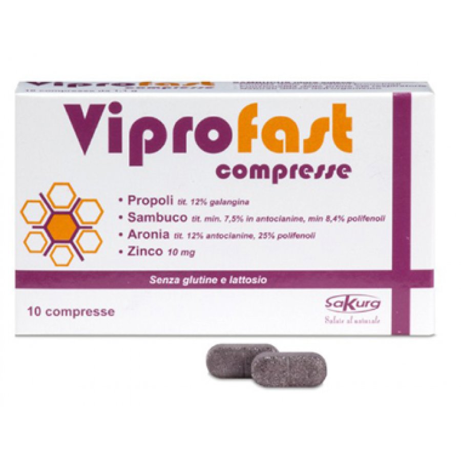 Viprofast integratore per rafforzare il sistema immunitario 10 compresse