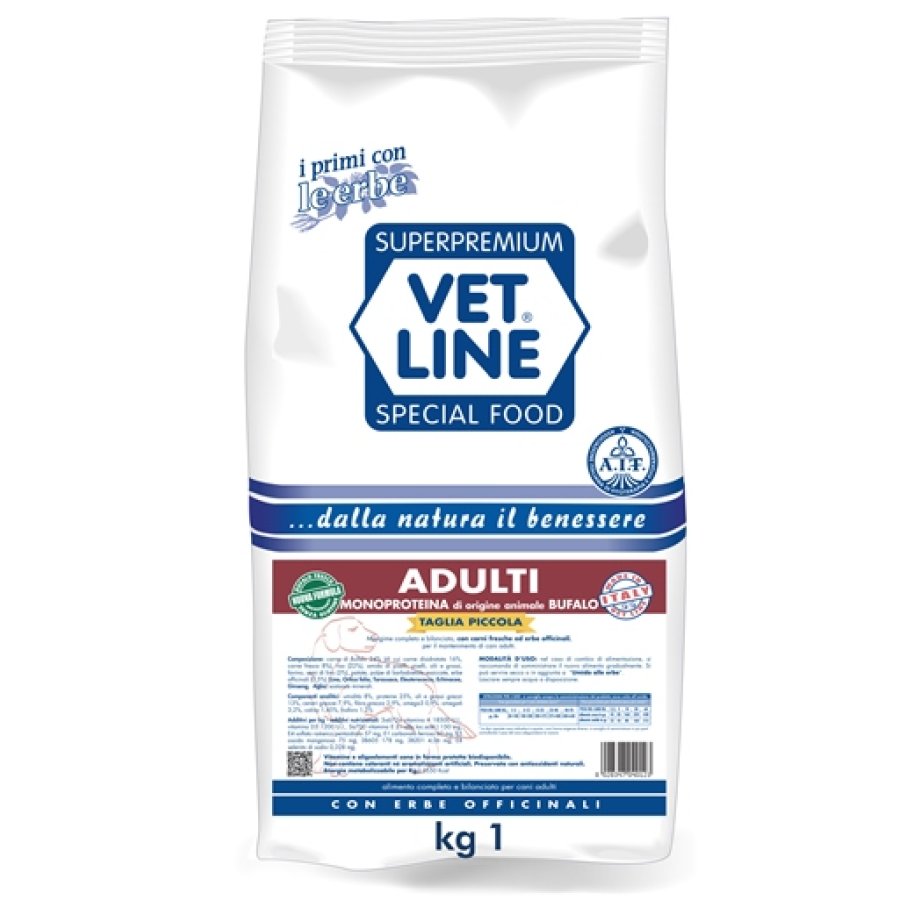 OLISTIKA VET LINE CANE MINI ADULT MONOPROTEICO BUFALO 1KG