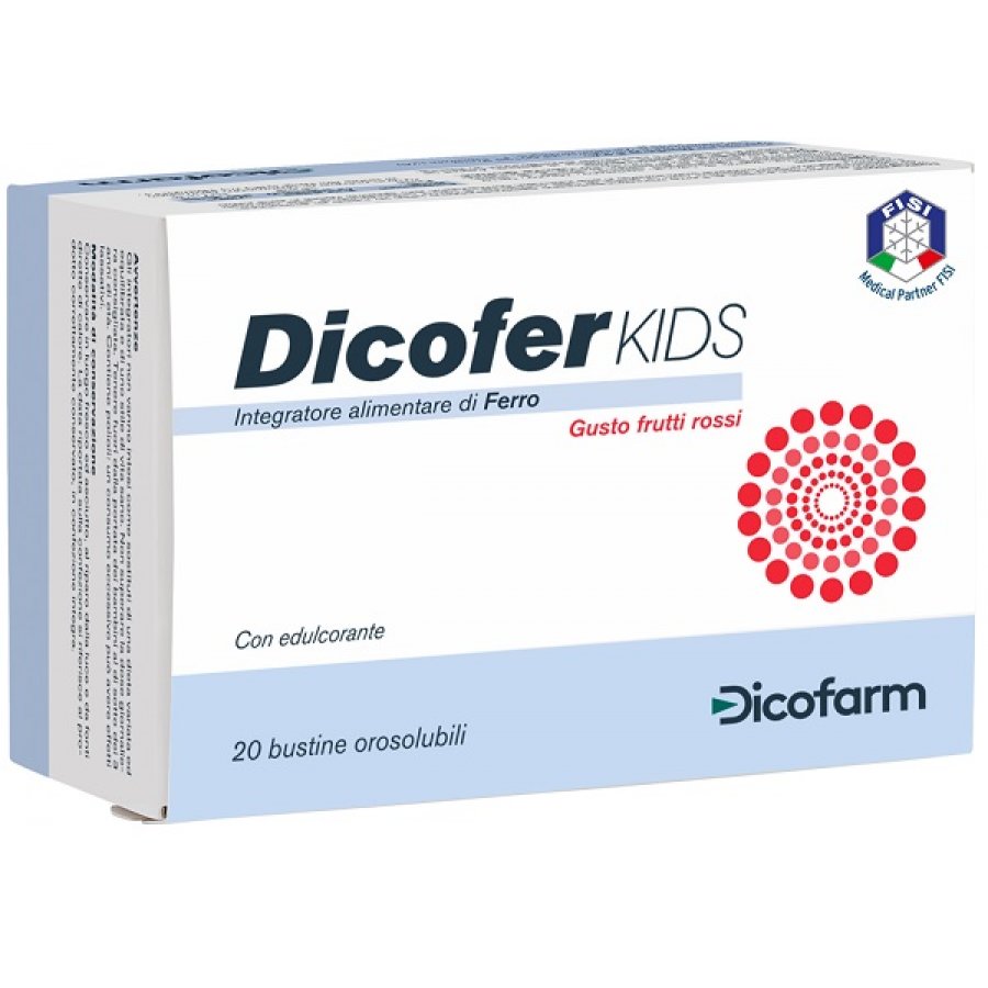 Dicofarm - Dicofer Kids 20 bustine Orosolubile