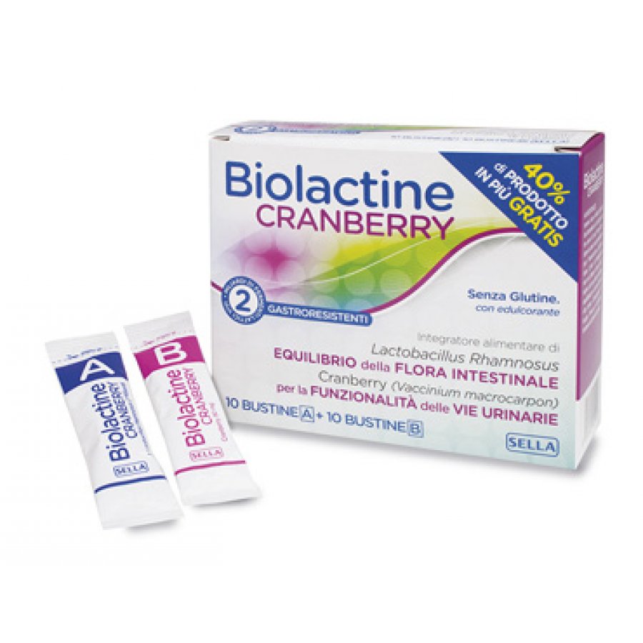 Biolactine Cranberry 10+10 Bustine