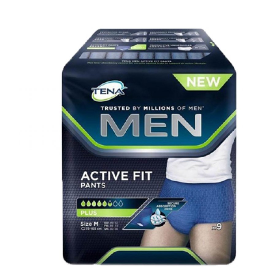 Tena Men Pants Active Fit M 9 pezzi