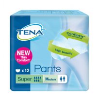 Tena Pannolone Pull Up Pants Super Taglia Medium 12 Pezzi