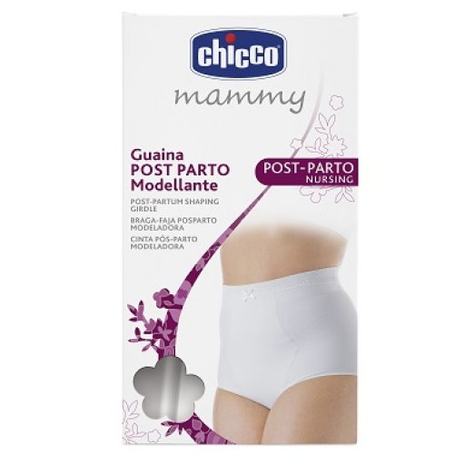 Chicco Guaina Postparto Modellante Taglia 3 - Bianco, Vestibilità Ottimale, Regolabile, Velcro