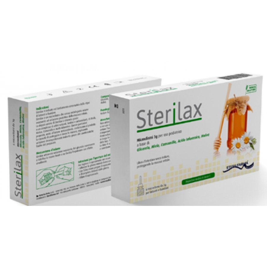 STERILAX Microclismi Latte Bambini 6x3g