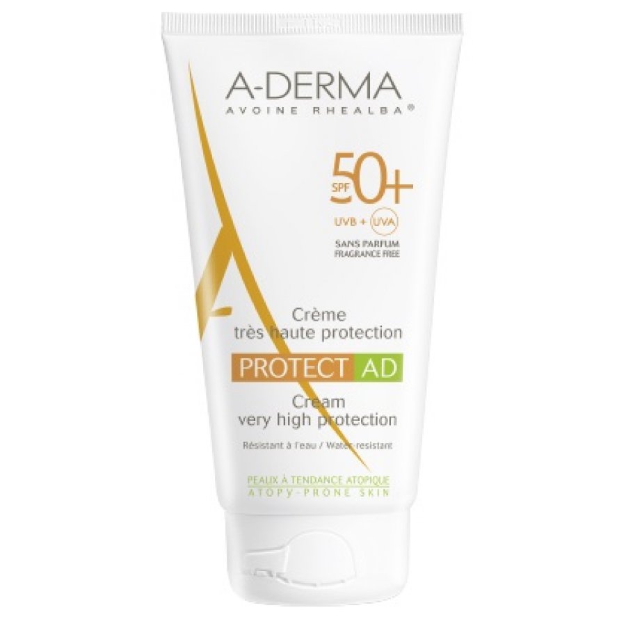 A-Aderma Protect AD - Crema protettiva solare Spf 50+ 150 ml 