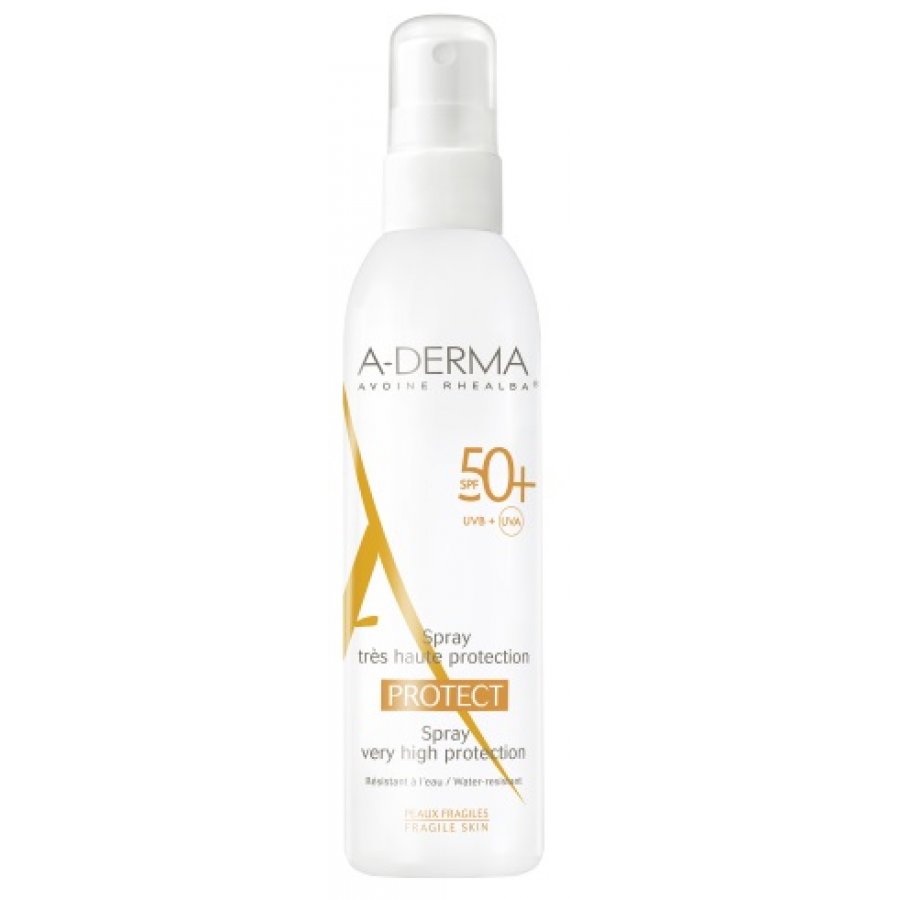 A-Derma Protect Spray SPF50+ 200ml - Protezione Solare Avanzata per Pelli Sensibili