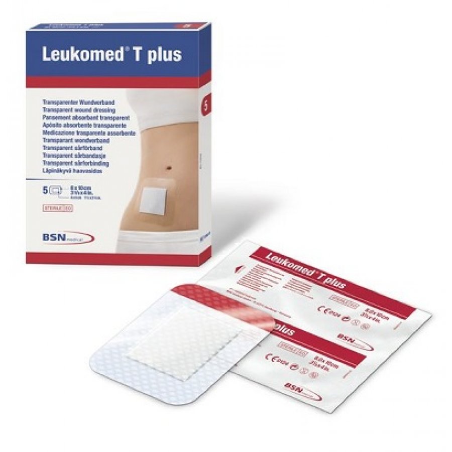  Leukomed - T Plus Medicazione Confezione 5 Pezzi 