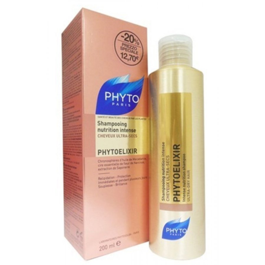 Phyto - Phytoelixir Shampoo Nutrimento Intenso 200 ml