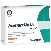 Immun-Up D3 Junior 10 Bustine da 3g - Integratore Alimentare per il Supporto Immunitario dei Bambini