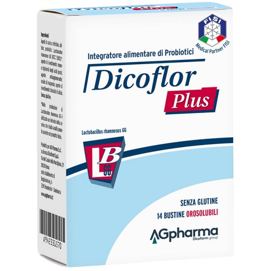 Dicoflor Plus Neutro - 14 Bustine Orosolubili 1g Neutro