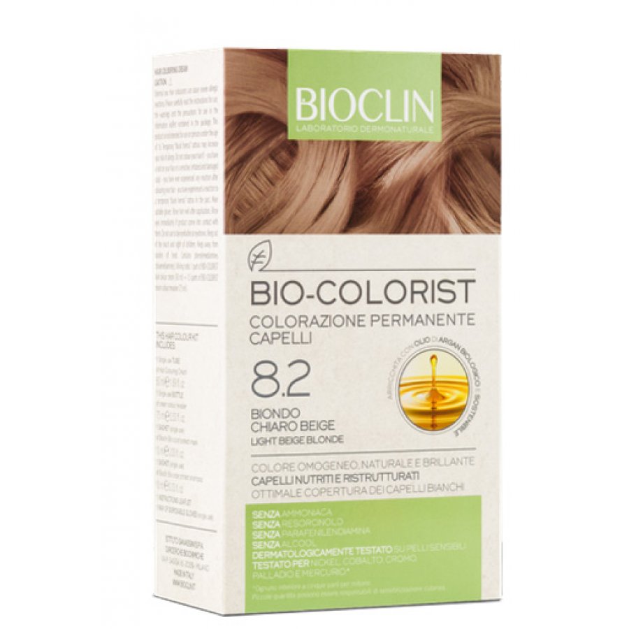 Bioclin - Bio Colorist Colorazione Permanente 8.2 Biondo Chiaro Beige