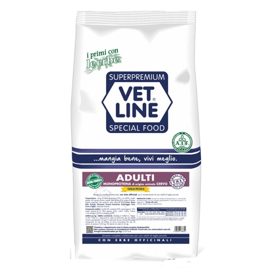 OLISTIKA VET LINE CANE MINI ADULT MONOPROTEICO CERVO 1KG