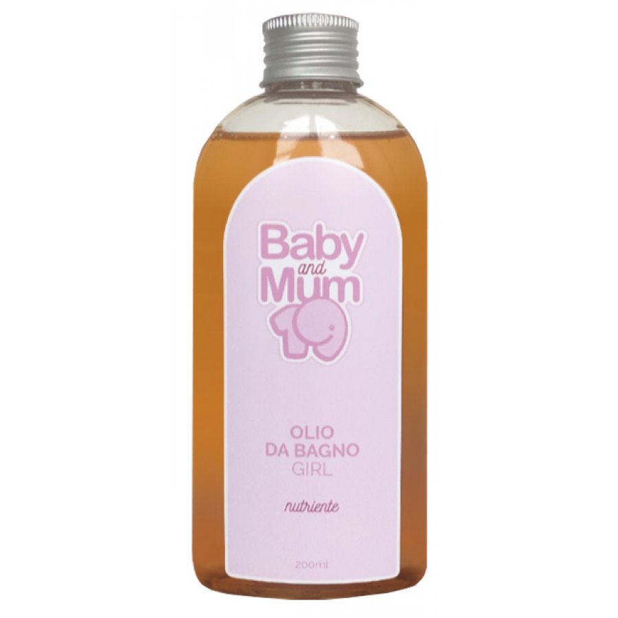 BABYANDMUM OLIO BAGN GIRL200ML