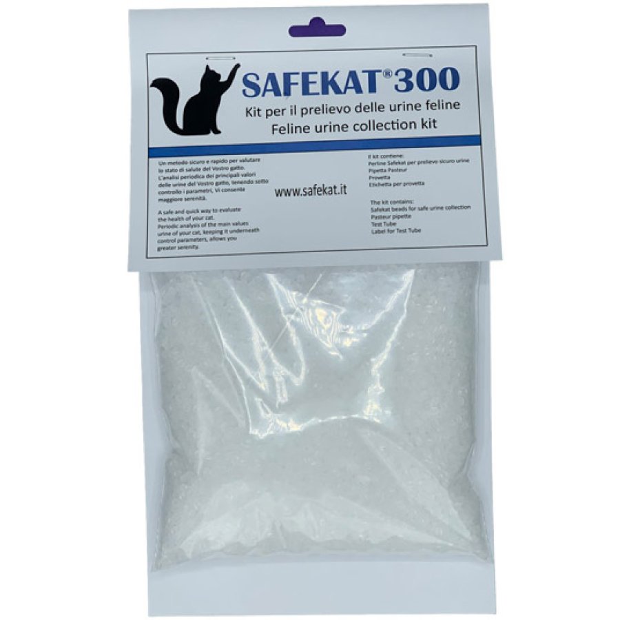 SAFEKAT 300 PRELIEVO URINE GATTO KIT BUSTINA 300GR - LATINAVETE