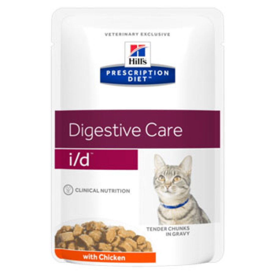 HILL'S GATTO DIET I/D DIGESTIVE CARE GRAVY (IN SALSA) BIOME POLLO 85GR (bustina)