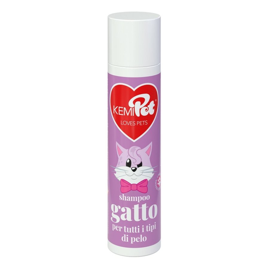 KEMIPET SHAMPOO GATTO TUTTI TIPI DI PELO FLACONE 200ML