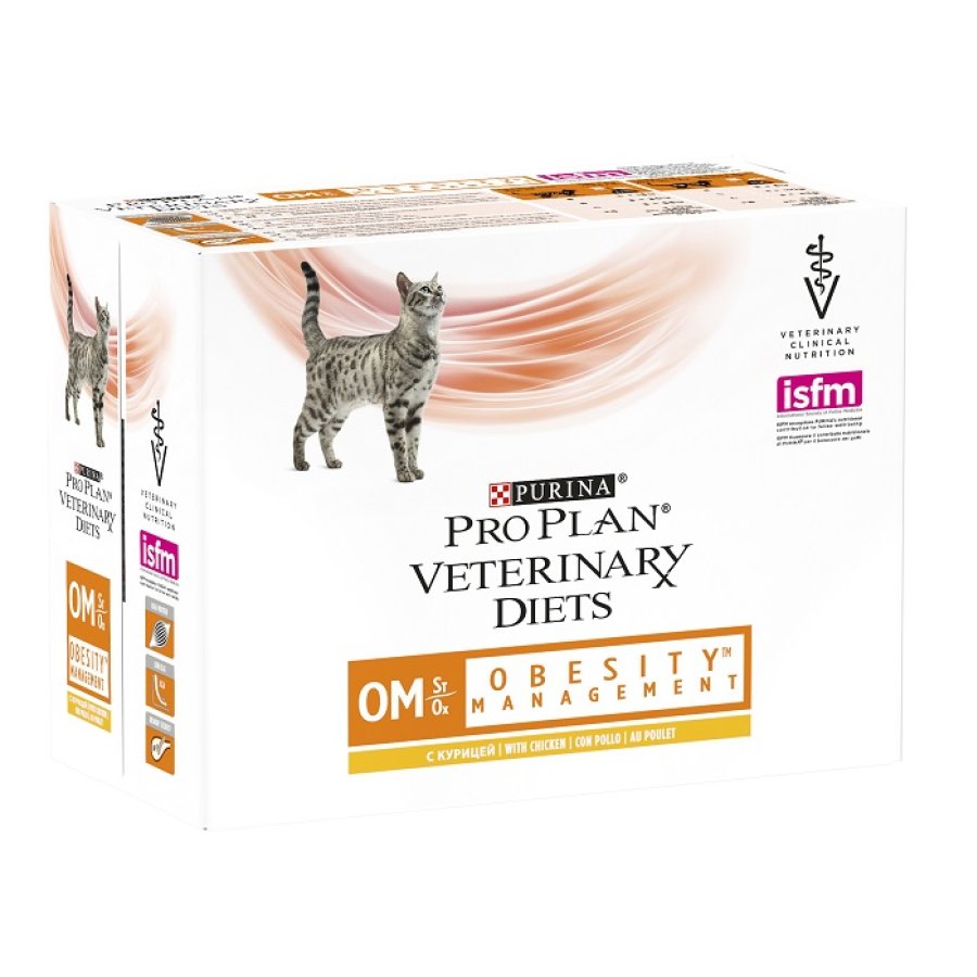 NESTLE' PURINA PRO PLAN GATTO DIET OM OBESITY POLLO 85GR (bustina)