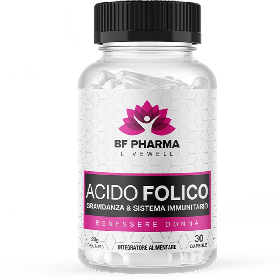 BF PHARMA Acido Folico 30Cps