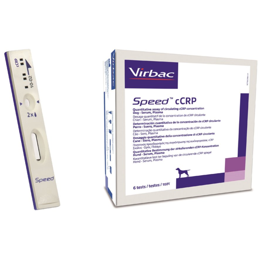 SPEED CCRP READER TEST SCATOLA 6PZ - VIRBAC
