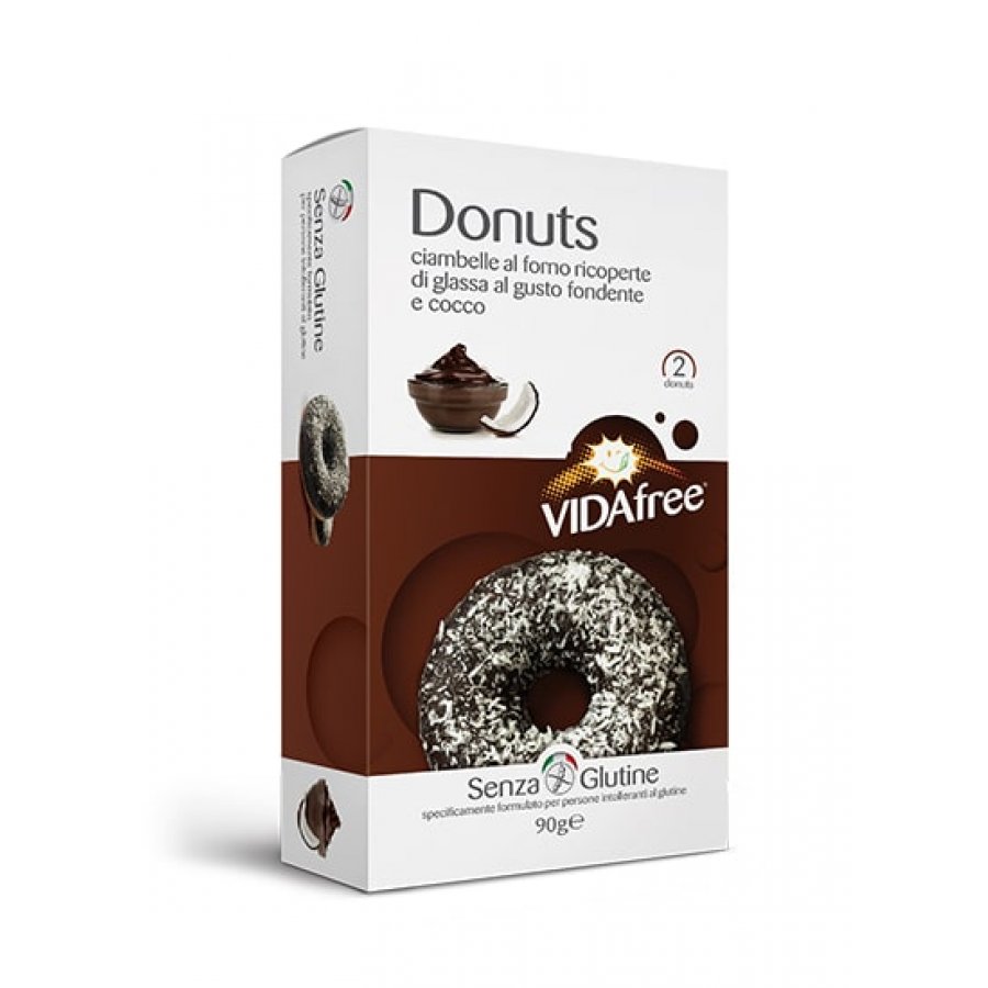 DONUTS Cocco Glassa Fondente 90g