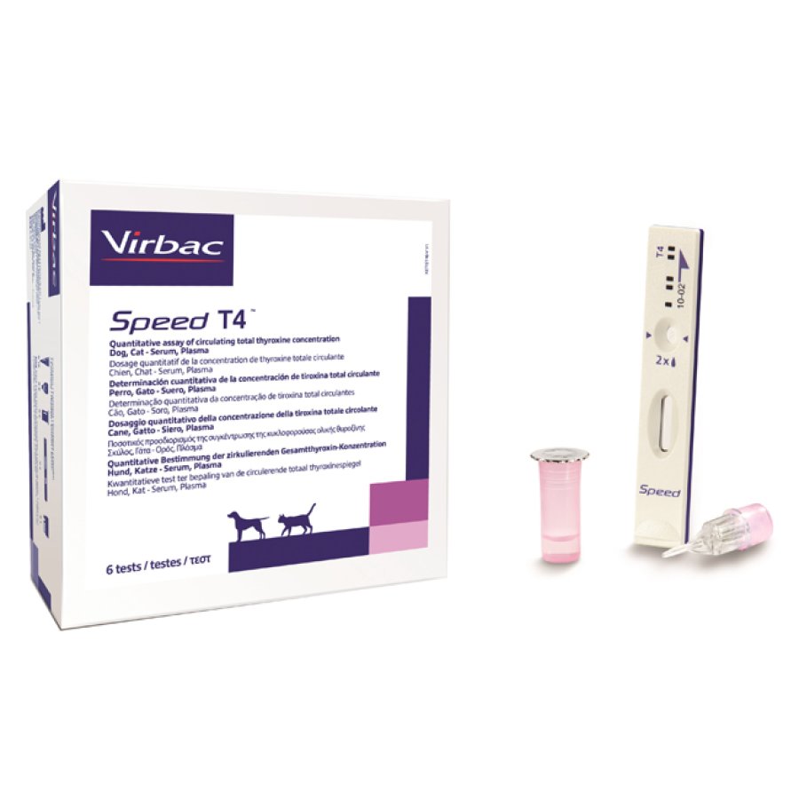 SPEED T4 READER TEST SCATOLA 6PZ - VIRBAC