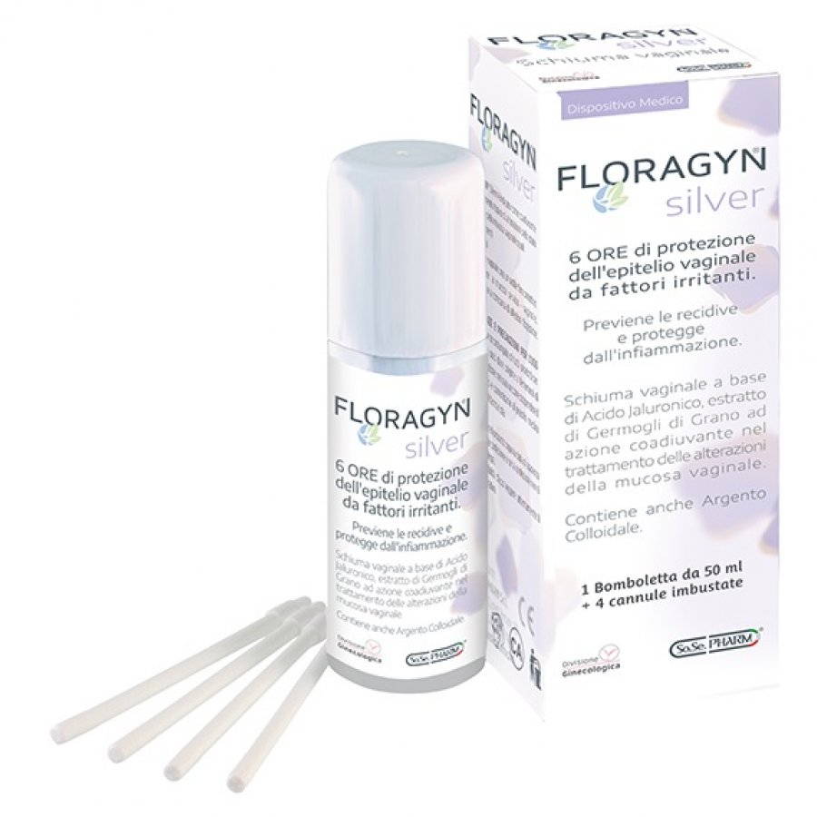 FLORAGYN Silver Schiuma Vagin.50ml