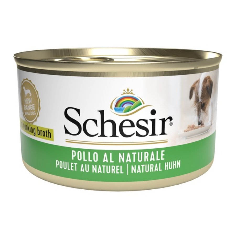 SCHESIR CANE BRODO POLLO AL NATURALE 85GR (lattina)