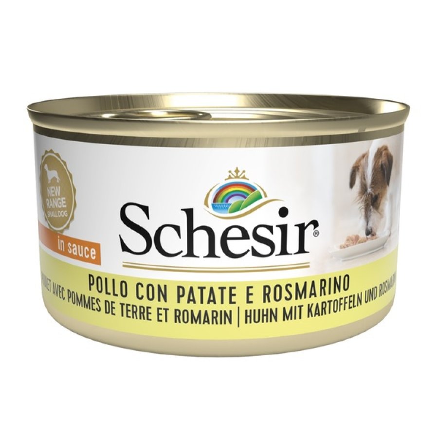 SCHESIR CANE SALSA POLLO PATATE ROSMARINO 85GR (lattina)