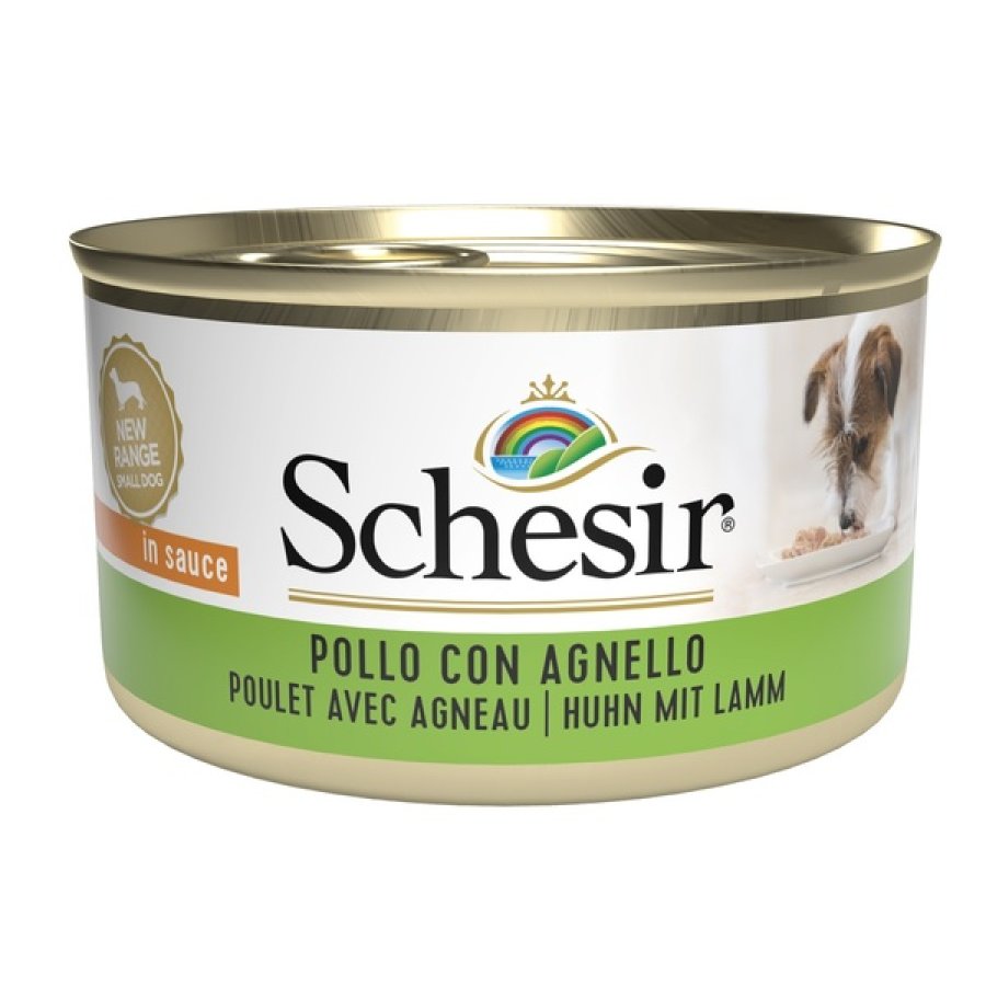 SCHESIR CANE SALSA POLLO AGNELLO 85GR (lattina)