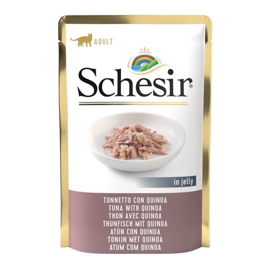 SCHESIR GATTO GRAIN FREE TONNO QUINOA 85GR (bustina)