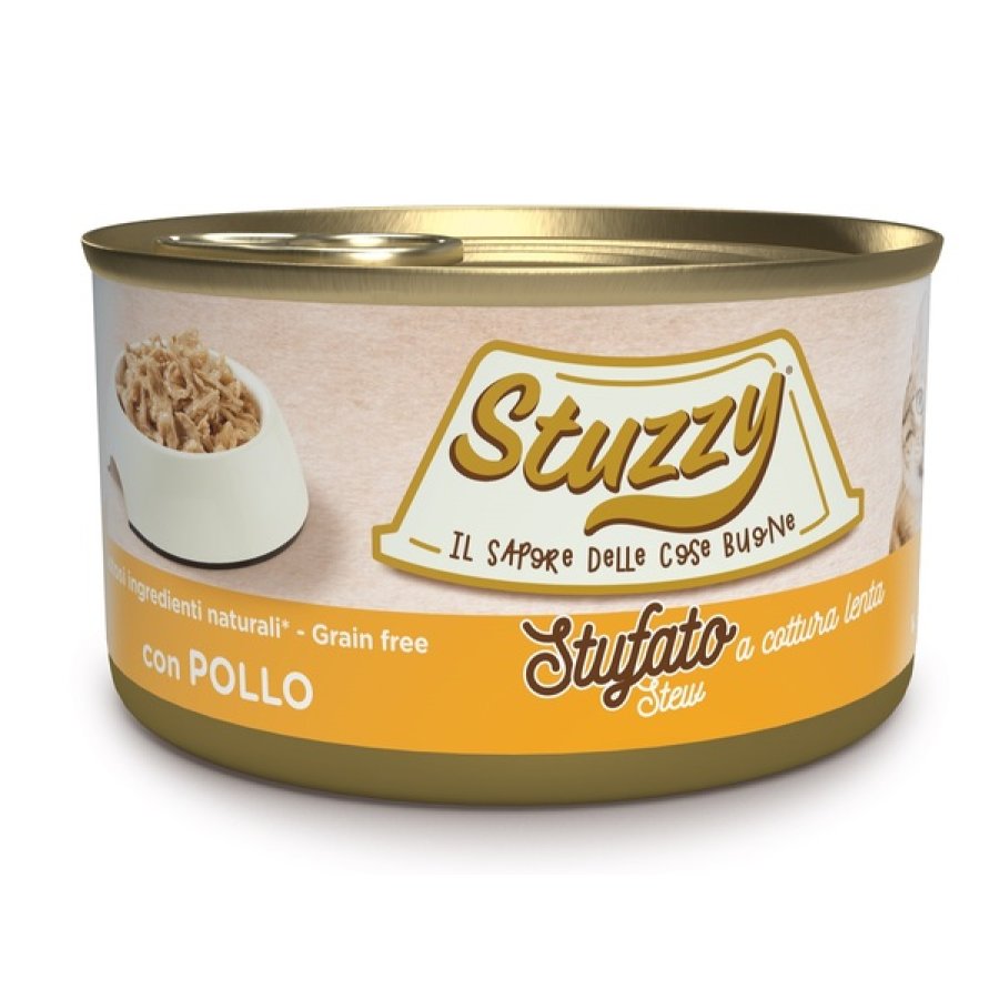 STUZZY GATTO STUFATO/STEW POLLO 85GR (lattina)