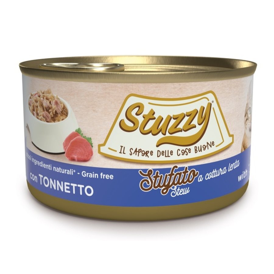 STUZZY GATTO STUFATO/STEW TONNETTO 85GR (lattina)