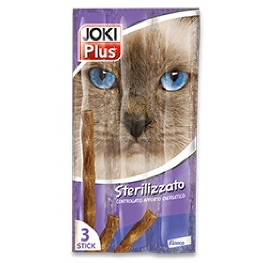JOKI PLUS GATTO SNACK 3 STICKS STERILIZZATO 15GR