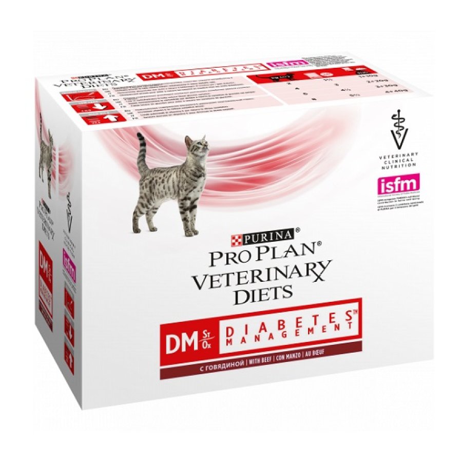 NESTLE' PURINA PRO PLAN GATTO DIET DM DIABETES MANAGEMENT MANZO 85GR (blister)