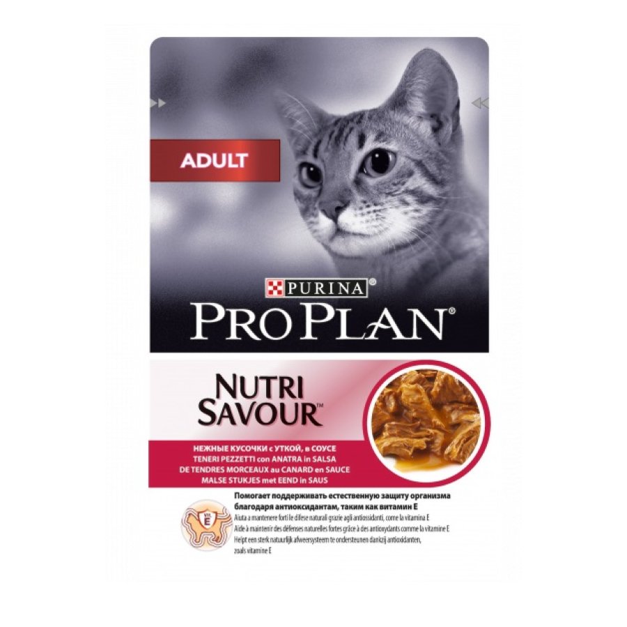 NESTLE' PURINA PRO PLAN GATTO MAINTENANCE ADULT (IN SALSA) ANATRA 85GR (bustina)