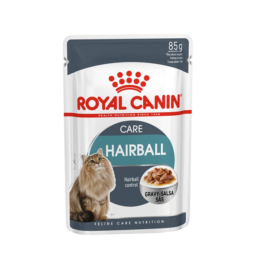 ROYAL CANIN GATTO HAIRBALL CARE GRAVY (IN SALSA) 85GR (bustina)