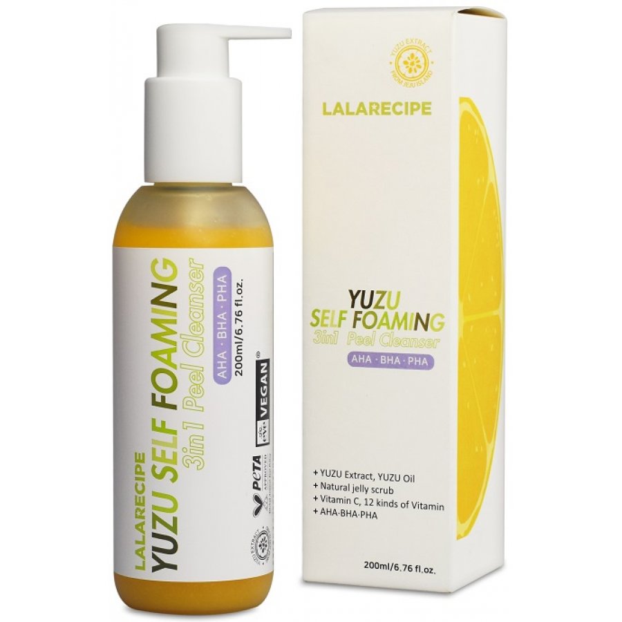 LALARECIPE YUZU SELF FOAM 3IN1