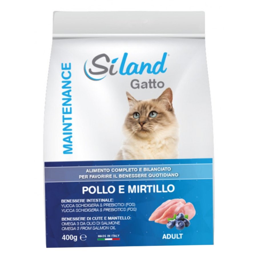SILAND GATTO MANINTENANCE ADULT POLLO MIRTILLO 400GR